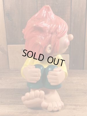 80年代のプムックルのビンテージのコインバンクドール