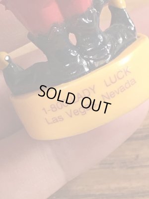 企業キャラクターのレディラックカジノホテルのビンテージのPVCフィギュア