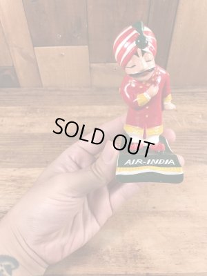 エアインディアのアドバタイジングキャラクターのヴィンテージのトイ