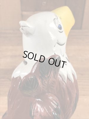 ブッシュガーデンのアドバタイジングキャラクターのビンテージのコインバンクドール