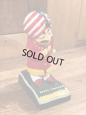 アドバタイジングキャラクターのエアインディアのビンテージのディスプレイフィギュア