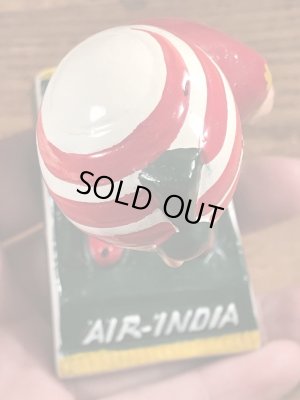 エアインディアの企業キャラクターのビンテージのディスプレイフィギュア