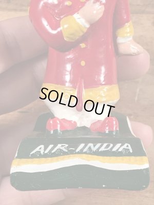 エアインディアのアドバタイジングキャラクターのヴィンテージのトイ