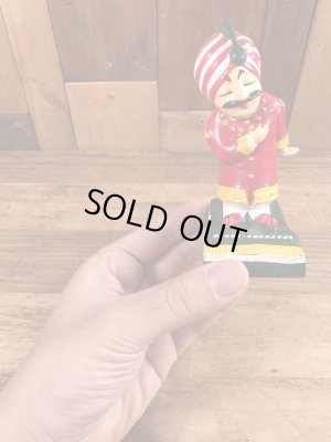 企業キャラクターのエアインディアのマハラジャのヴィンテージのおもちゃ