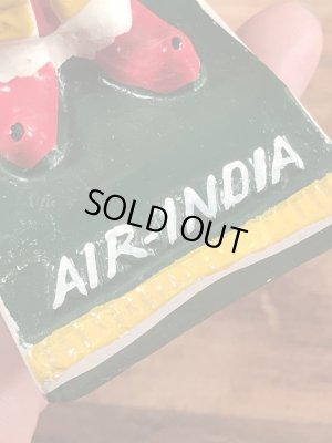 エアインディアの企業キャラクターのビンテージのディスプレイフィギュア