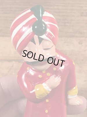 エアインディアの企業キャラクターのビンテージのディスプレイフィギュア