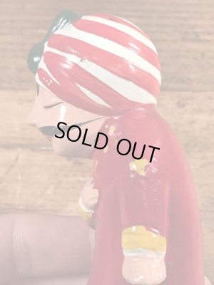 エアインディアの企業キャラクターのビンテージのディスプレイフィギュア