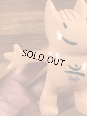 オリンピック　ビンテージ　PVCフィギュア　コビー　アドバタイジングキャラクター　90年代