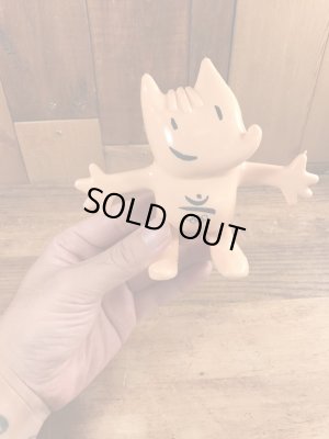 バルセロナオリンピック　ヴィンテージ　PVCフィギュア　コビー　マスコットキャラクター　90’s