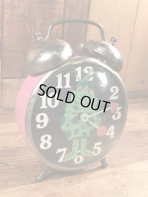 ペプトビスモル ビンテージ 目覚まし時計 アドバタイジングキャラクター 70年代