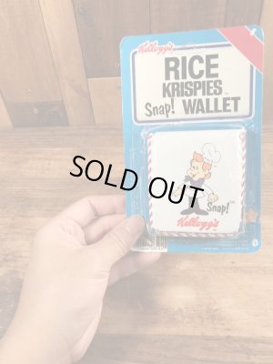 ライスクリスピー ヴィンテージ ウォレット アドバタイジングキャラクター ケロッグ