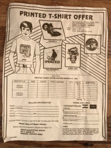 他の写真1: Cap'n Crunch “It's Space Invaders” Kids T-Shirt　キャプテンクランチ　ビンテージ　キッズTシャツ　80年代