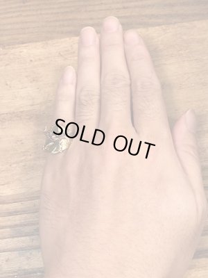 カールスジュニア　ヴィンテージ　指輪　アドバタイジングキャラクター　70’s