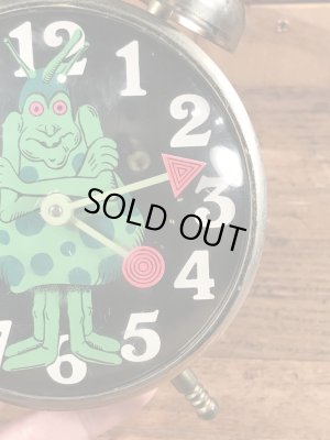 ペプトビスモル ビンテージ 目覚まし時計 アドバタイジングキャラクター 70年代