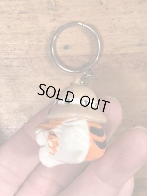 エクソンタイガー ヴィンテージ キーホルダー 企業キャラクター PVCフィギュア