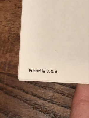 企業物　ビンテージ　ブックレット　アドバタイジングキャラクター　50年代