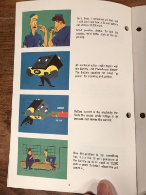 企業物　ヴィンテージ　小冊子　企業キャラクター　50’s