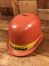 Pizza Time Theatre Chuck E. Cheese Hat Coin Bank　チャッキーチーズ　ビンテージ　コインバンク　貯金箱　80年代