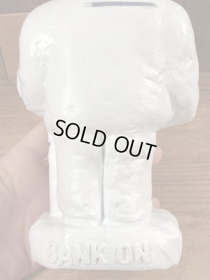 カーネルサンダース　ヴィンテージ　貯金箱フィギュア　アドバタイジングキャラクター　企業物