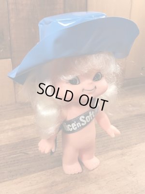 ナイスンソフト　ビンテージ　ソフビフィギュア　アドバタイジングキャラクター　企業物