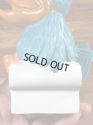 クランチバード　ヴィンテージ　貯金箱フィギュア　アドバタイジングキャラクター　企業物