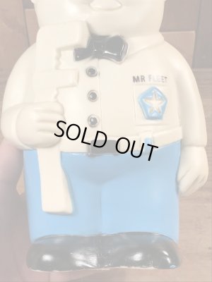 ミスターフリート ヴィンテージ 貯金箱フィギュア 企業キャラクター ソフビドール