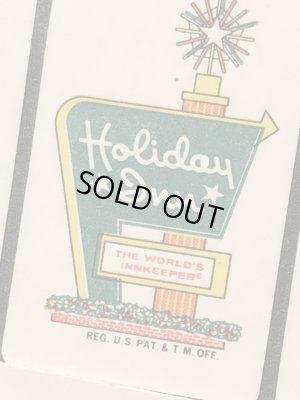 ホリデーイン ビンテージ マッチブック 企業物 80~70年代