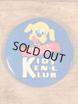 Kids Ken L Ration Klub Official Member Pinbacks　ケンエルレーション　ビンテージ　缶バッジ　50年代