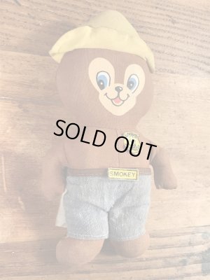 スモーキーベア　ビンテージ　ミニチュアドール　アドバタイジングキャラクター　70年代