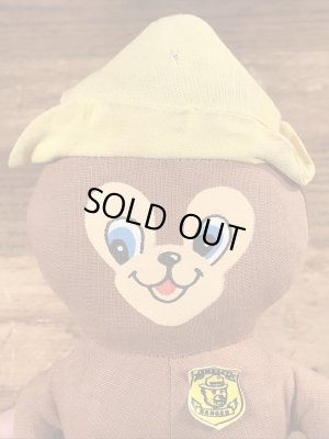 スモーキーベア　ビンテージ　ミニチュアドール　アドバタイジングキャラクター　70年代