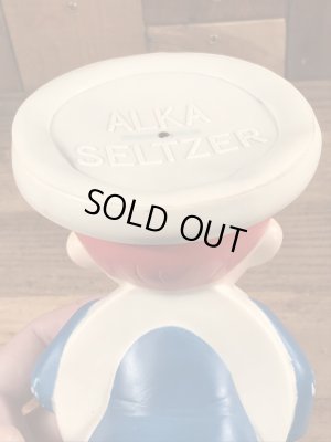 アルカセルツァー　ビンテージ　フィギュア　アドバタイジングキャラクター　企業物