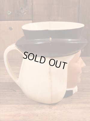 クエーカーオーツ　ビンテージ　マグカップ　企業キャラクター　50~60年代