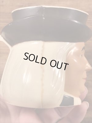 クエーカーオーツ　ヴィンテージ　マグカップ　アドバタイジングキャラクター　企業物