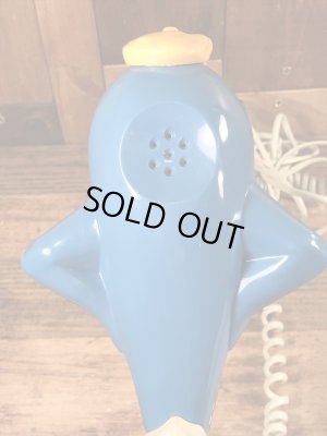 チャーリーザツナ　ビンテージ　電話機　企業キャラクター　80年代