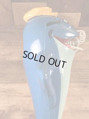 チャーリーザツナ　ビンテージ　電話機　企業キャラクター　80年代