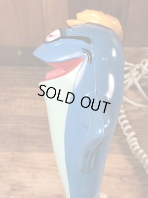 チャーリーザツナ　ビンテージ　電話機　企業キャラクター　80年代