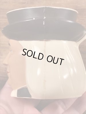 クエーカーオーツ　ヴィンテージ　マグカップ　アドバタイジングキャラクター　企業物