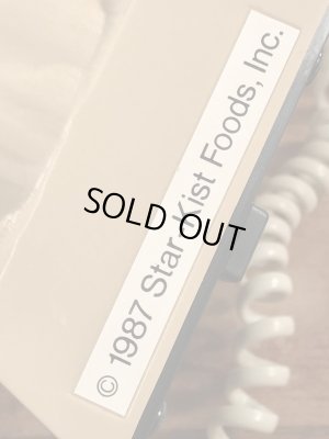 チャーリーザツナ　ビンテージ　電話機　企業キャラクター　80年代