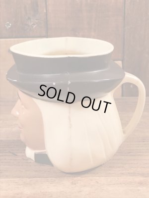 クエーカーオーツ　ヴィンテージ　マグカップ　アドバタイジングキャラクター　企業物