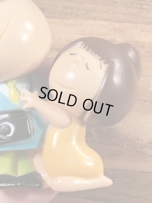 オリンパスカメラ ヴィンテージ ソフビ人形 アドバタイジングキャラクター 企業物