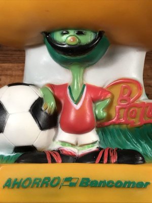 メキシコワールドカップ ビンテージ コインバンクドール マスコットキャラクター 80年代