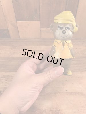 トラべロッジ　ヴィンテージ　ソフビフィギュア　アドバタイジングキャラクター　スリーピーベア