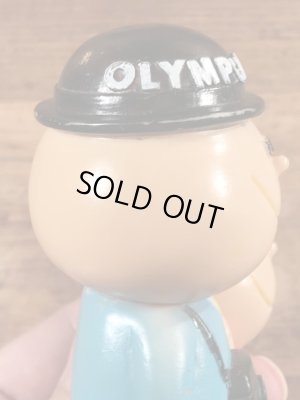 オリンパスカメラ ビンテージ ソフビフィギュア 企業キャラクター ノベルティ