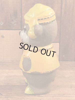 トラべロッジ　ヴィンテージ　ソフビフィギュア　アドバタイジングキャラクター　スリーピーベア