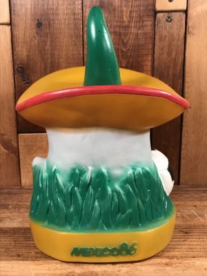 メキシコワールドカップ ヴィンテージ 貯金箱フィギュア マスコットキャラクター 80’s