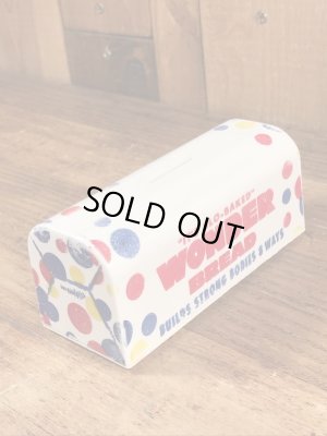 ワンダーブレッド　ビンテージ　コインバンク　企業物　70年代