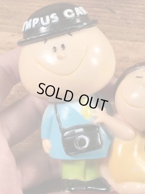 オリンパスカメラ ビンテージ ソフビフィギュア 企業キャラクター ノベルティ