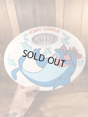 チャーリーツナ　ヴィンテージ　体重計　アドバタイジングキャラクター　70’s