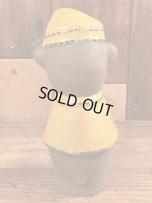 トラべロッジ　ヴィンテージ　ソフビフィギュア　アドバタイジングキャラクター　スリーピーベア