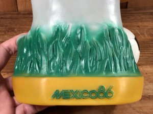 メキシコワールドカップ ビンテージ コインバンクドール マスコットキャラクター 80年代